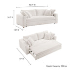 Modway Commix Down Filled Overstuffed Sleeper Sofa by Modway-EEI-7080