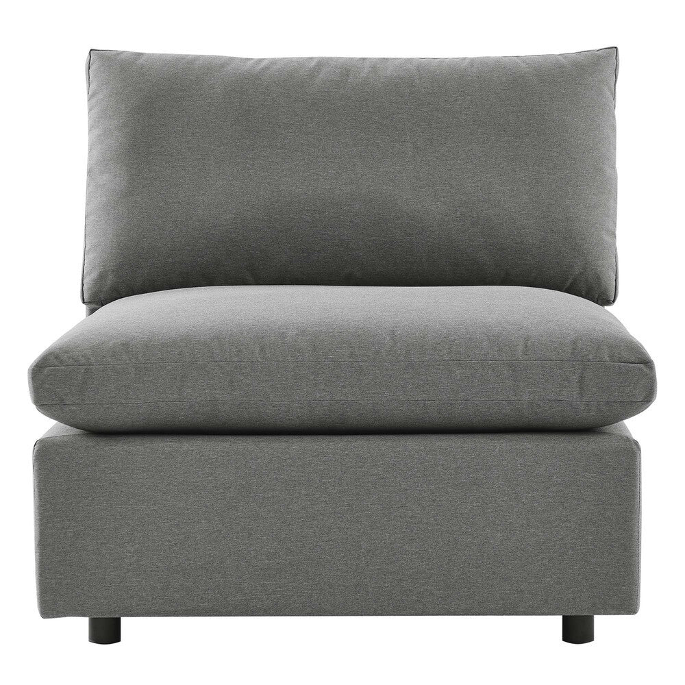 EEI-4902 Commix Overstuffed Outdoor Patio Armless Chair by Modway