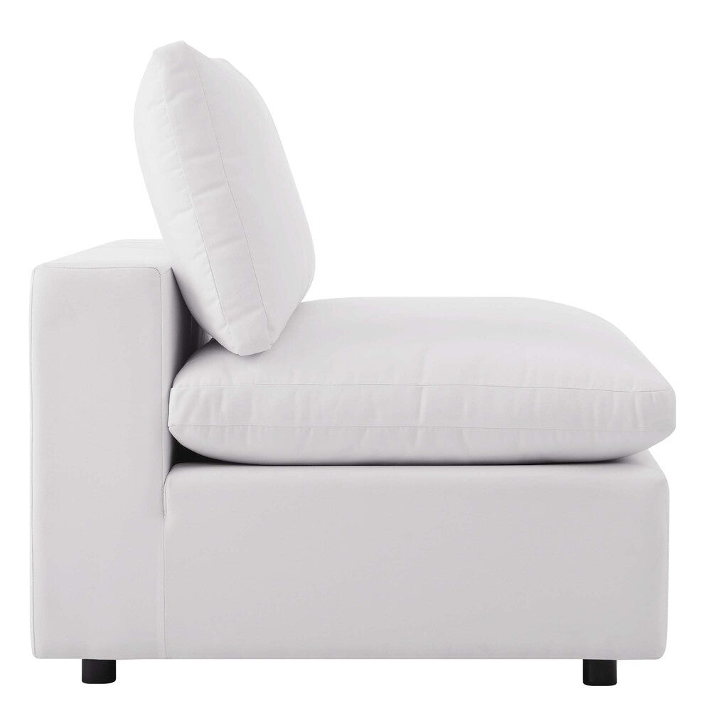 EEI-4902 Commix Overstuffed Outdoor Patio Armless Chair by Modway