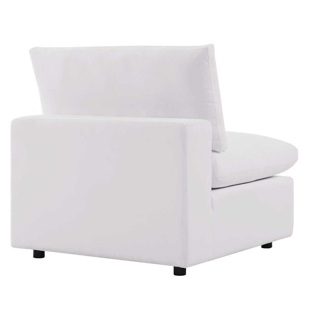 EEI-4902 Commix Overstuffed Outdoor Patio Armless Chair by Modway