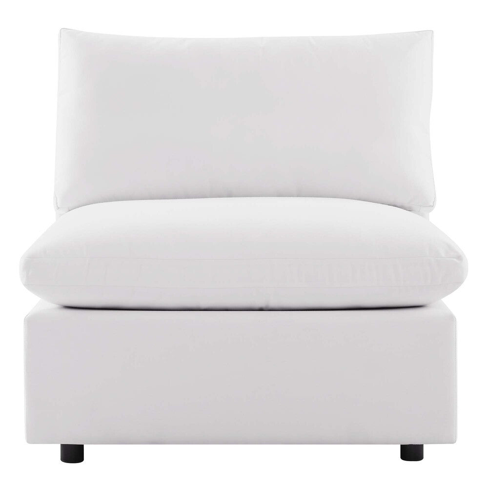 EEI-4902 Commix Overstuffed Outdoor Patio Armless Chair by Modway