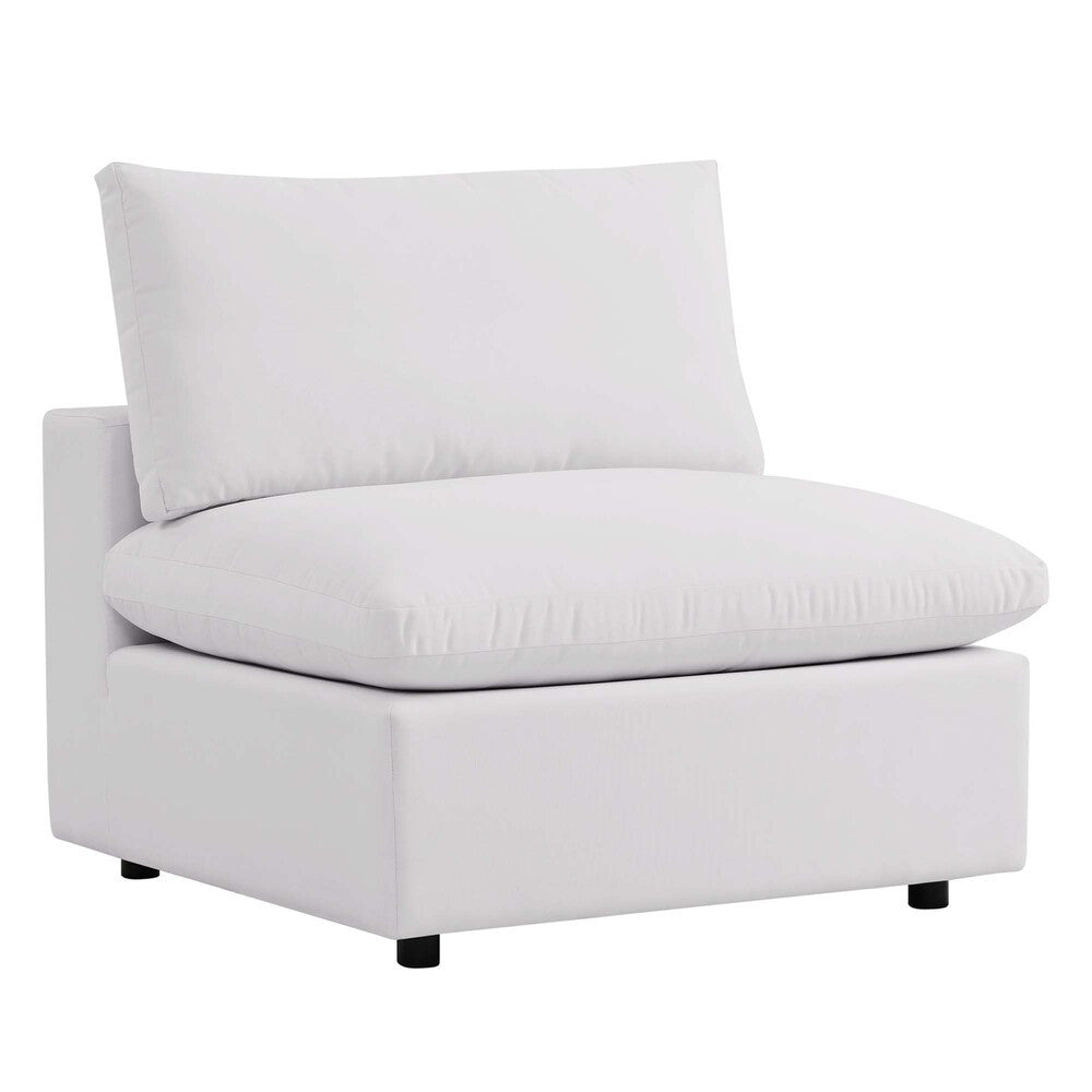 EEI-4902 Commix Overstuffed Outdoor Patio Armless Chair by Modway