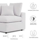 EEI-4904 Commix Overstuffed Outdoor Patio Corner Chair by Modway