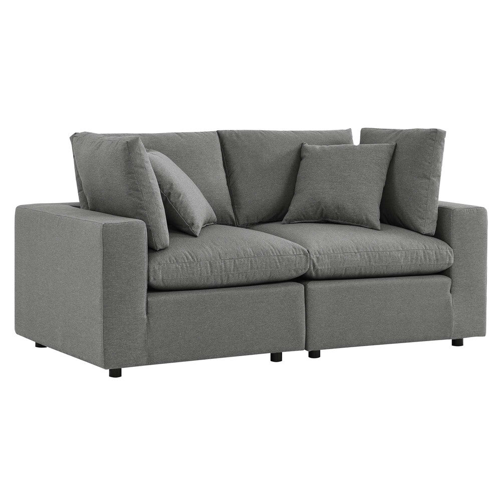 EEI-5576 Commix Overstuffed Outdoor Patio Loveseat by Modway