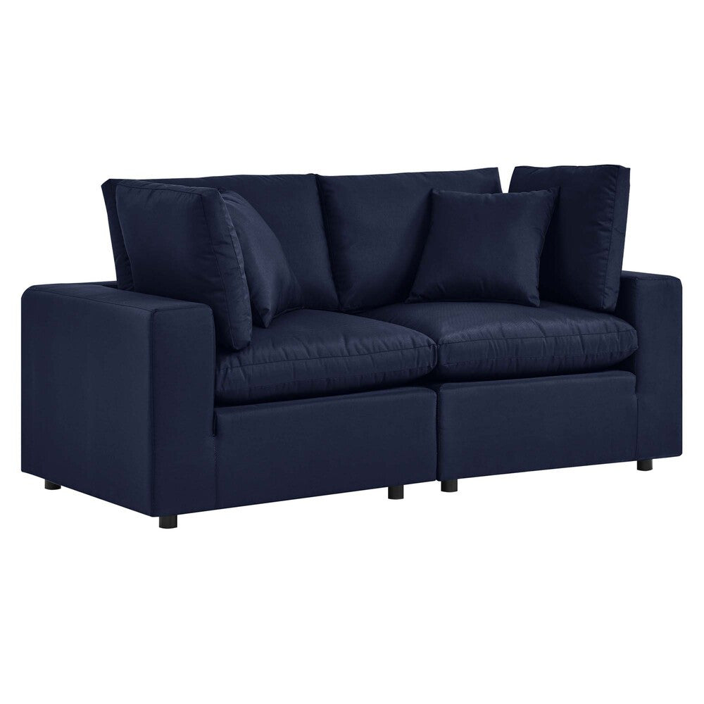 EEI-5576 Commix Overstuffed Outdoor Patio Loveseat by Modway