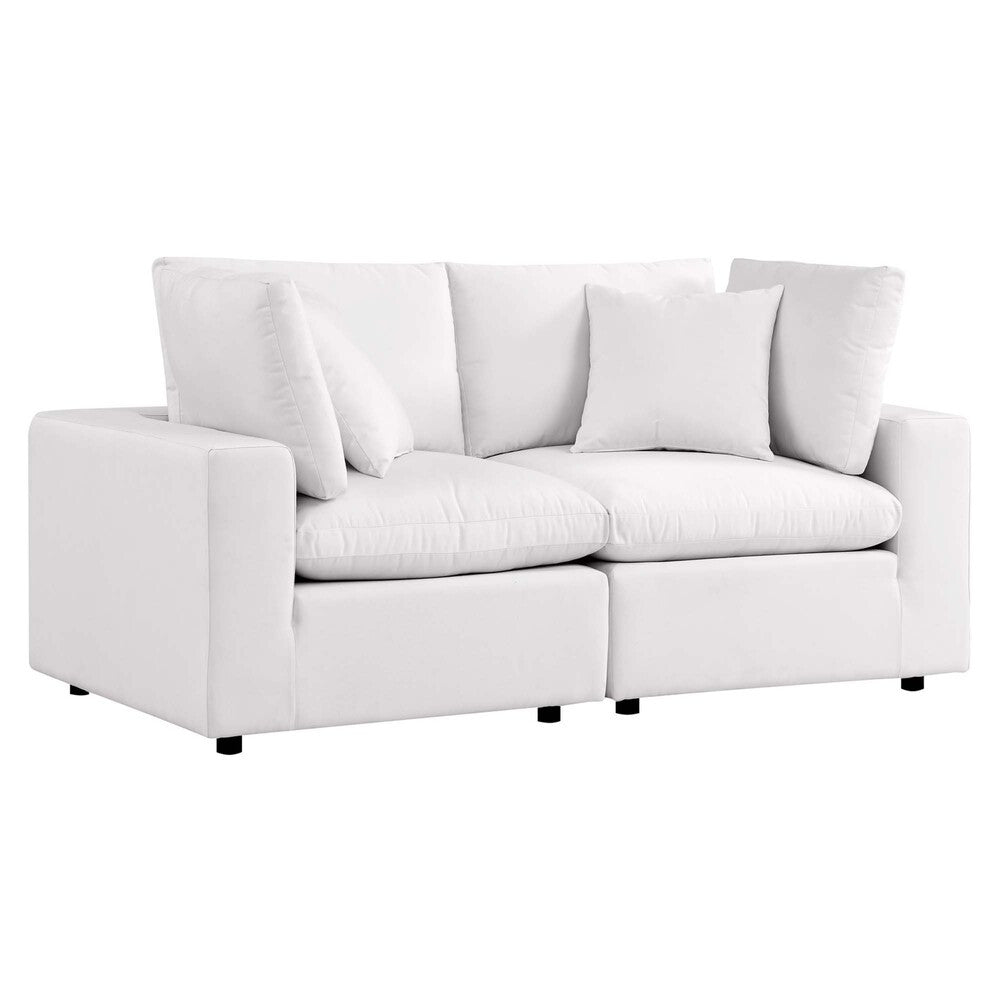 EEI-5576 Commix Overstuffed Outdoor Patio Loveseat by Modway