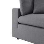 EEI-4905 Commix Sunbrella&reg; Outdoor Patio Armless Chair by Modway