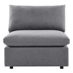EEI-4905 Commix Sunbrella&reg; Outdoor Patio Armless Chair by Modway