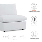 EEI-4905 Commix Sunbrella&reg; Outdoor Patio Armless Chair by Modway