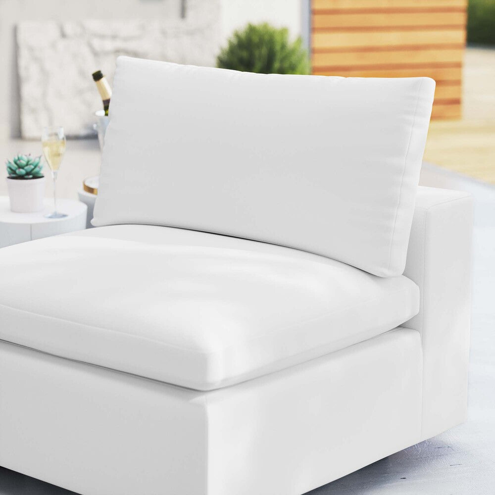 EEI-4905 Commix Sunbrella&reg; Outdoor Patio Armless Chair by Modway