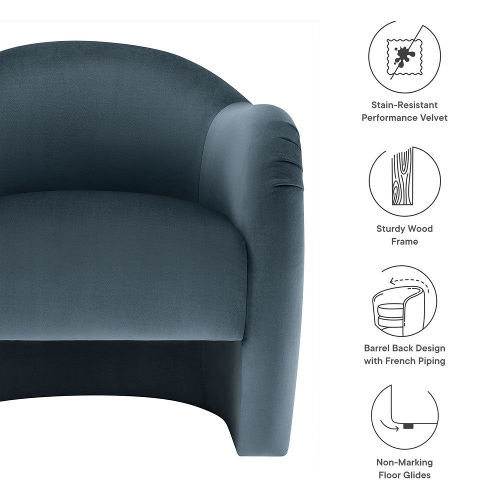 EEI-7074 Compose Performance Velvet Accent Chair by Modway