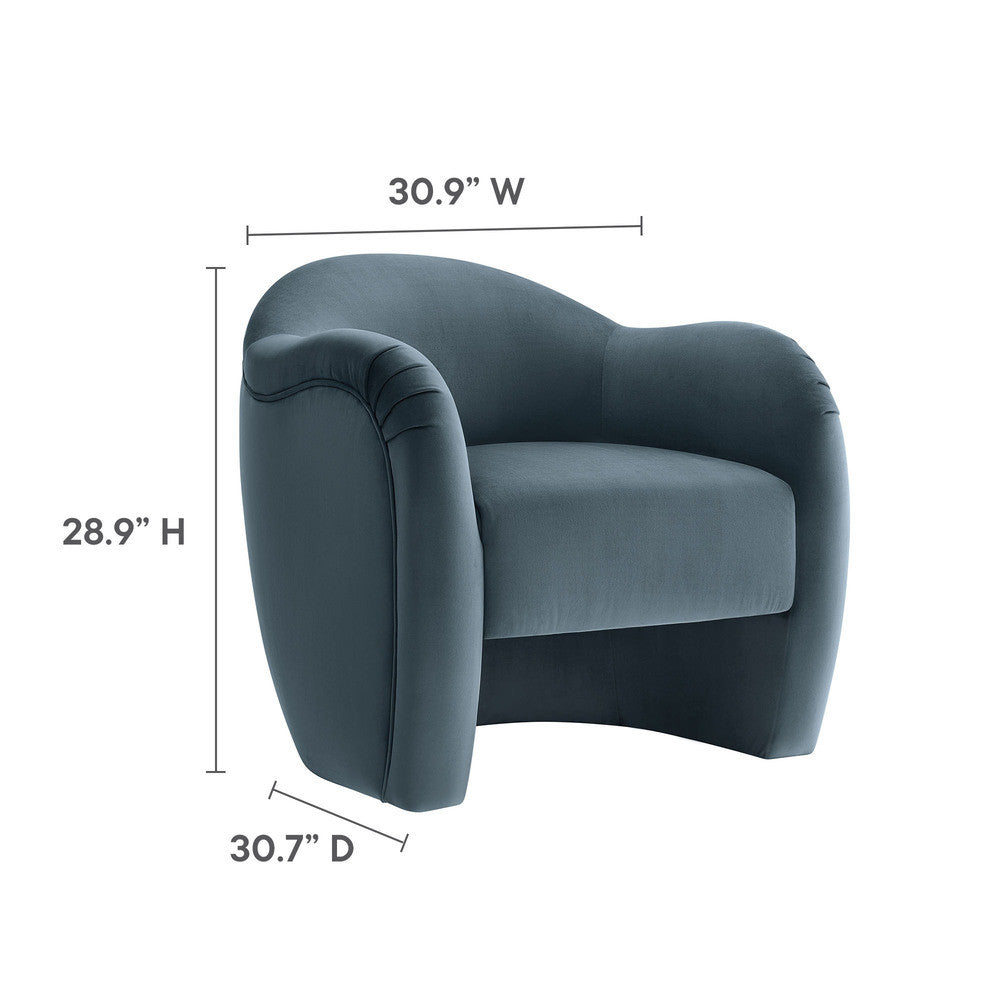 EEI-7074 Compose Performance Velvet Accent Chair by Modway