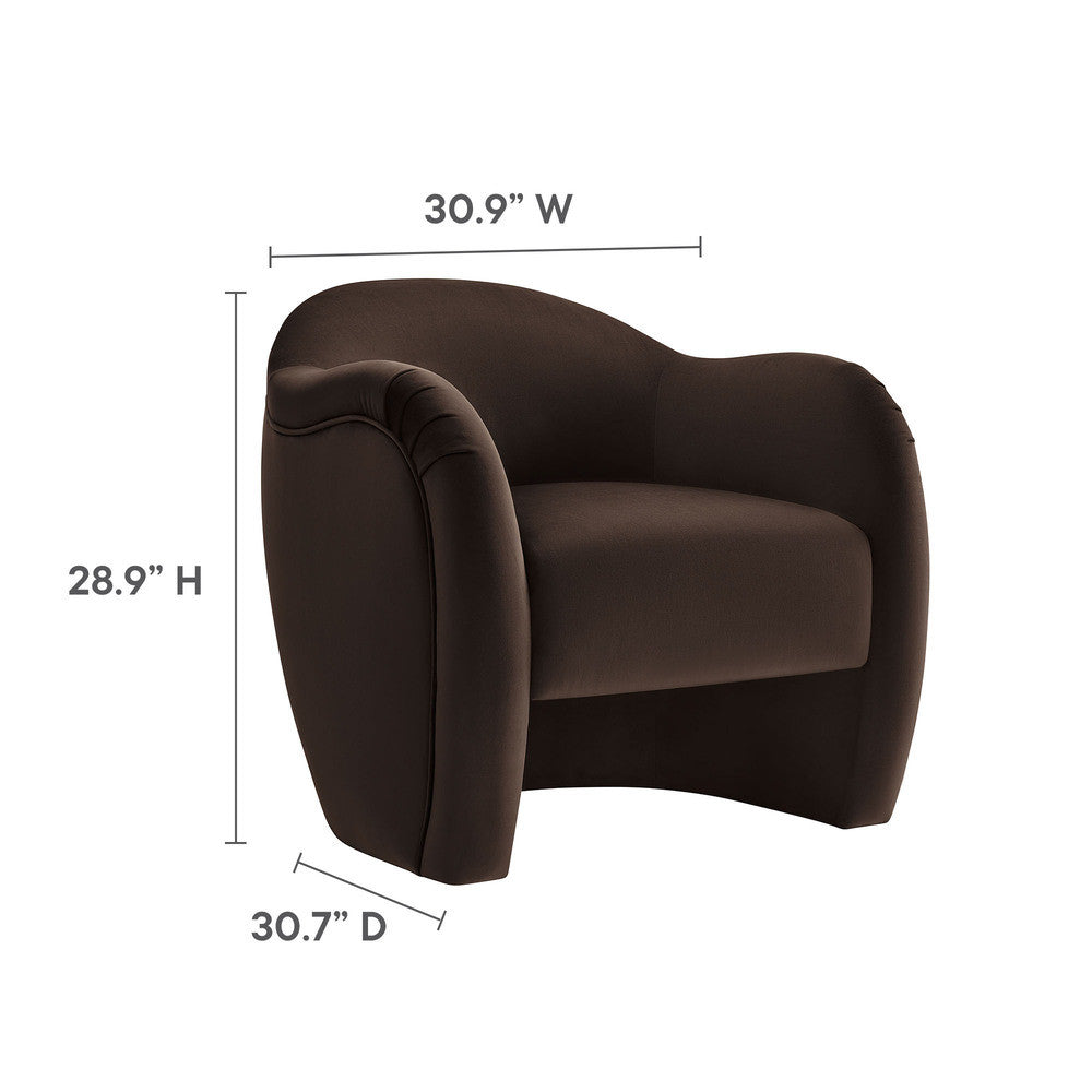 EEI-7074 Compose Performance Velvet Accent Chair by Modway