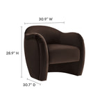 EEI-7074 Compose Performance Velvet Accent Chair by Modway