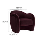 EEI-7074 Compose Performance Velvet Accent Chair by Modway