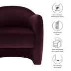 EEI-7074 Compose Performance Velvet Accent Chair by Modway