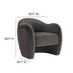 EEI-7074 Compose Performance Velvet Accent Chair by Modway