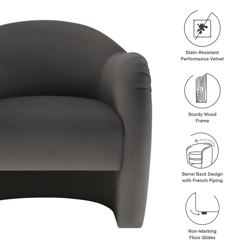 EEI-7074 Compose Performance Velvet Accent Chair by Modway