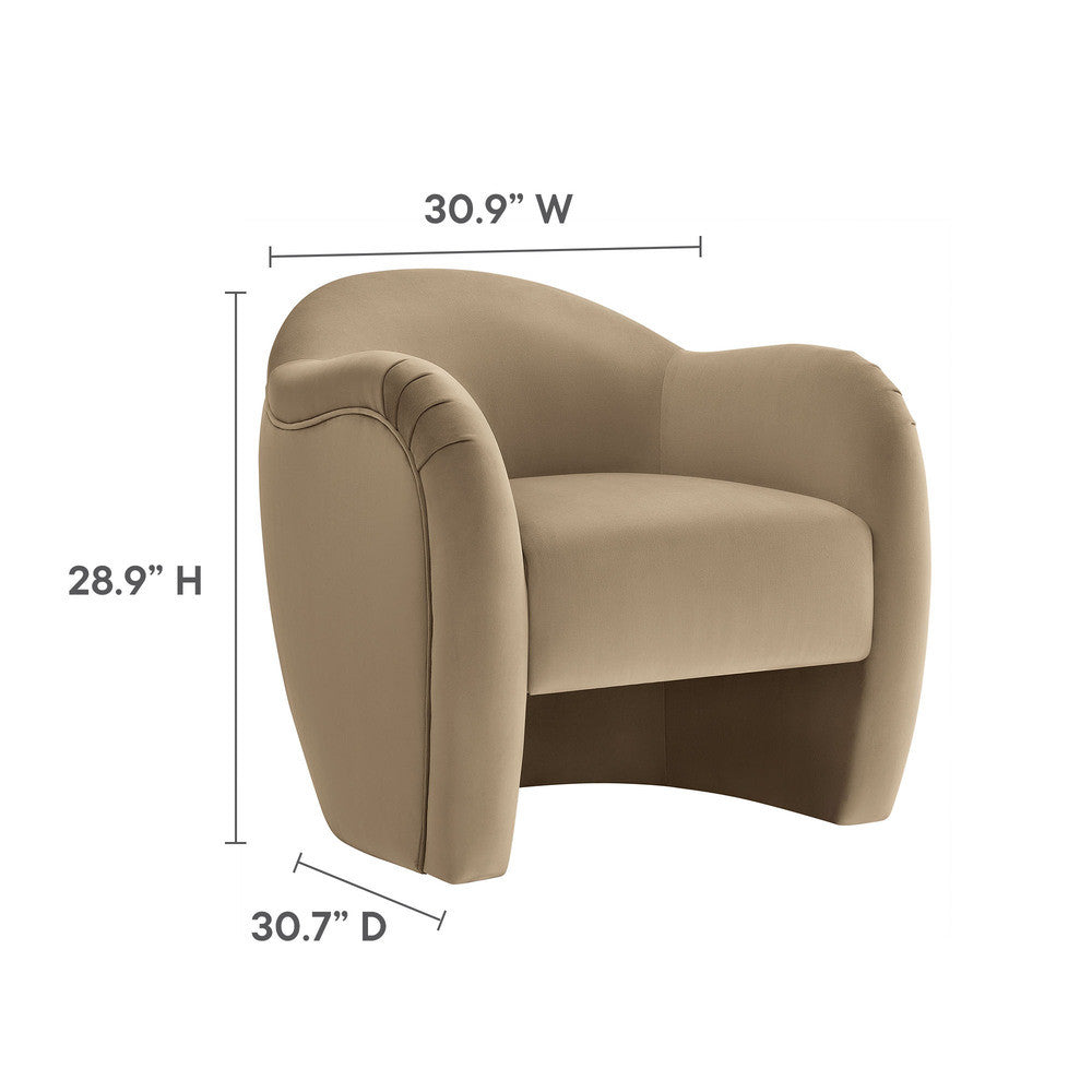 EEI-7074 Compose Performance Velvet Accent Chair by Modway