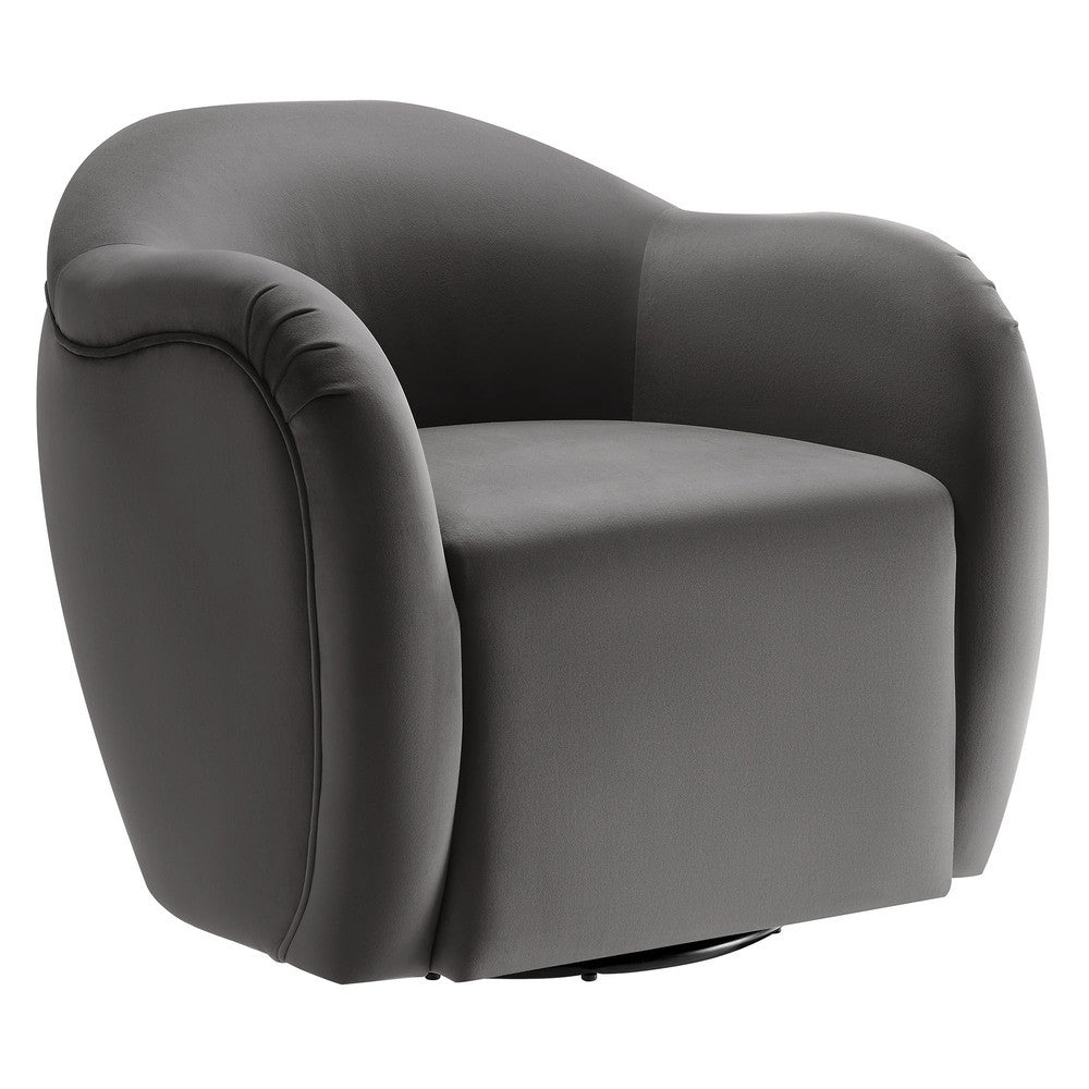 EEI-6959 Compose Performance Velvet Swivel Armchair by Modway