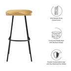 EEI-6742 Concord Backless Wood Bar Stools Set of 2 by Modway