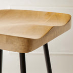 EEI-6742 Concord Backless Wood Bar Stools Set of 2 by Modway