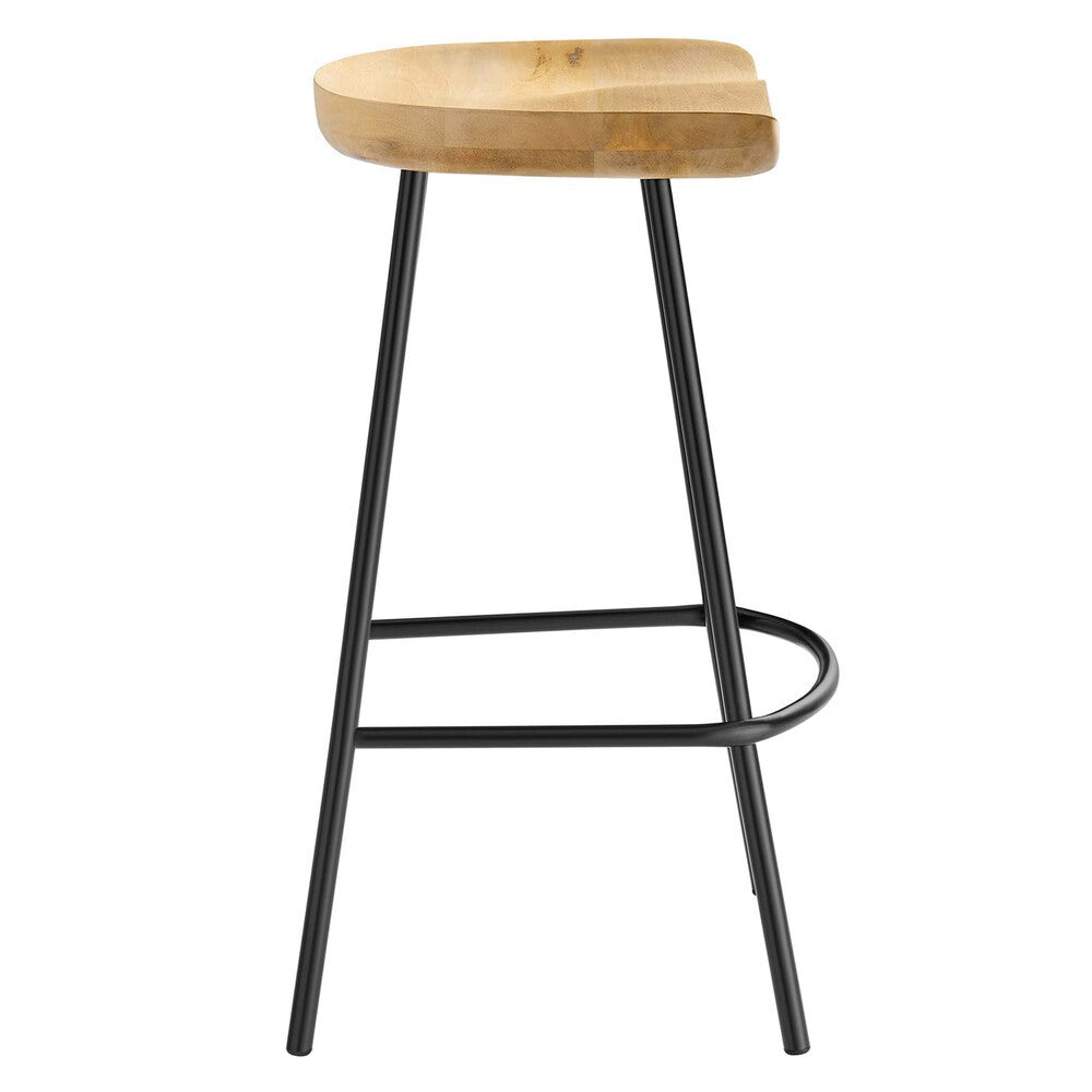 EEI-6741 Concord Backless Wood Counter Stools Set of 2 by Modway
