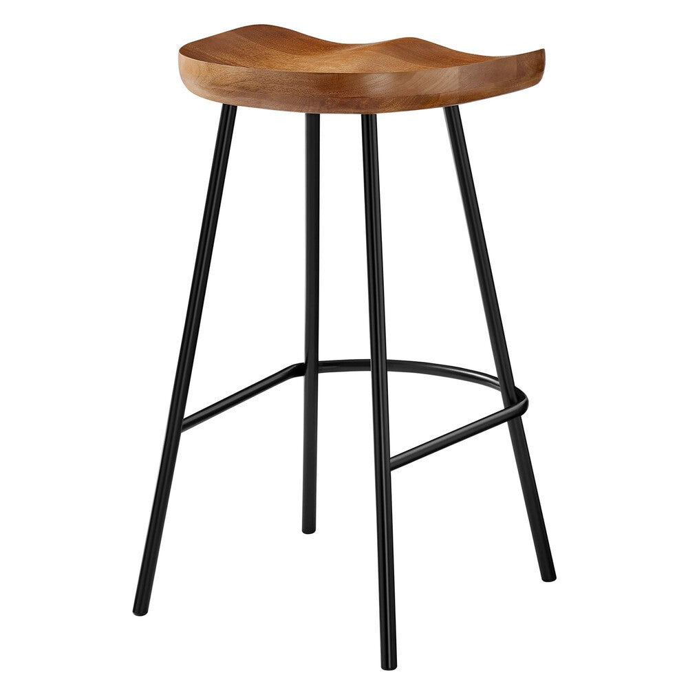 EEI-6741 Concord Backless Wood Counter Stools Set of 2 by Modway