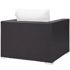 EEI-2169 Convene 10 Piece Outdoor Patio Sectional Set by Modway