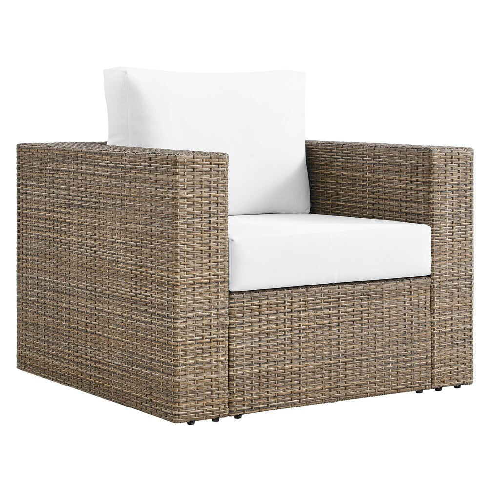 EEI-6328-CAP-WHI Convene 4-Piece Outdoor Patio Furniture Set by Modway