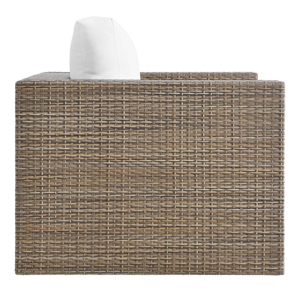 EEI-6328-CAP-WHI Convene 4-Piece Outdoor Patio Furniture Set by Modway