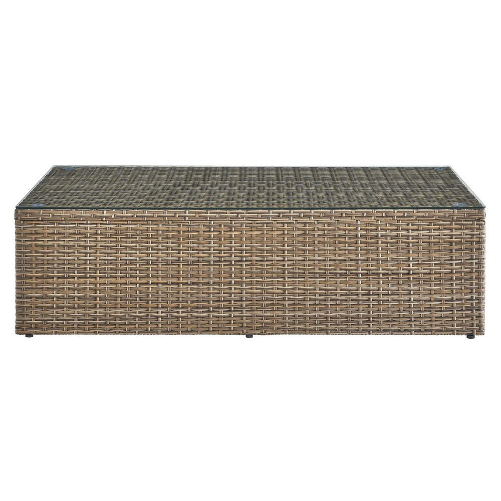 EEI-6331-CAP-WHI Convene 5-Piece Outdoor Patio Furniture Set by Modway