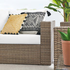 EEI-6331-CAP-WHI Convene 5-Piece Outdoor Patio Furniture Set by Modway