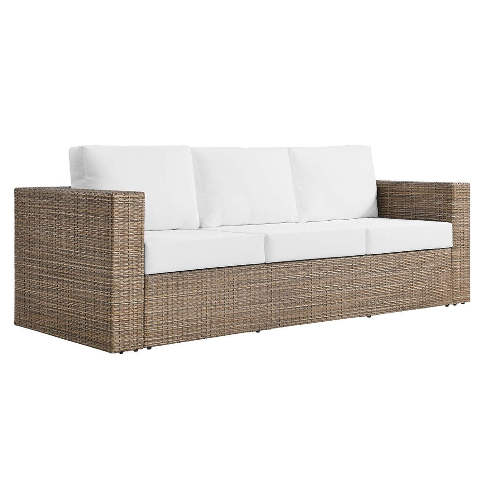 EEI-6331-CAP-WHI Convene 5-Piece Outdoor Patio Furniture Set by Modway