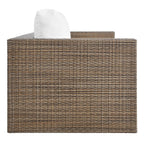 EEI-6331-CAP-WHI Convene 5-Piece Outdoor Patio Furniture Set by Modway