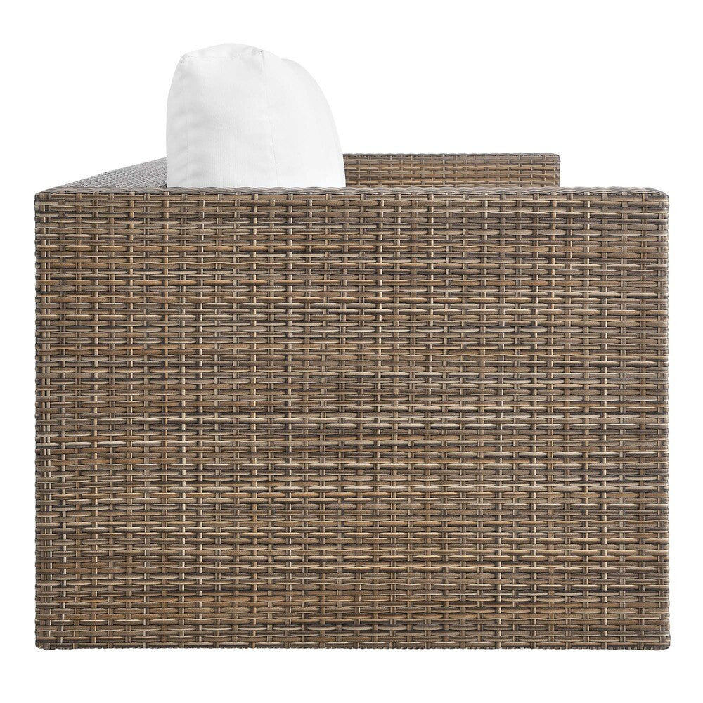 EEI-6331-CAP-WHI Convene 5-Piece Outdoor Patio Furniture Set by Modway