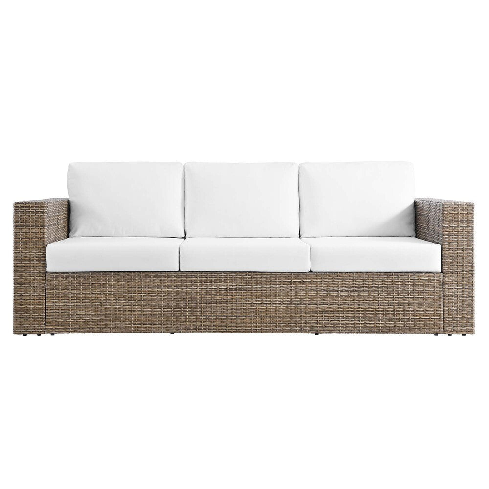 EEI-6331-CAP-WHI Convene 5-Piece Outdoor Patio Furniture Set by Modway