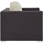 EEI-1809 Convene 5 Piece Outdoor Patio Sectional Set by Modway