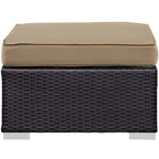 EEI-1809 Convene 5 Piece Outdoor Patio Sectional Set by Modway