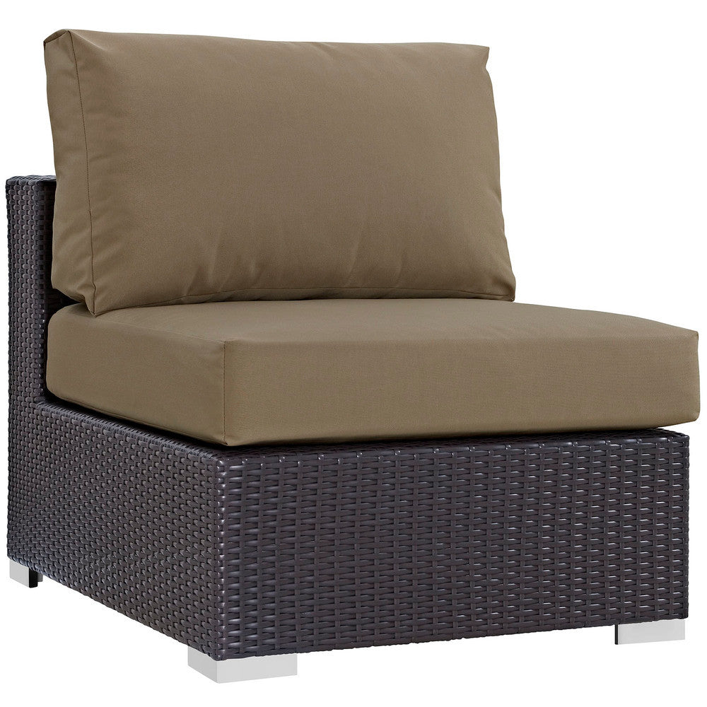 EEI-2172 Convene 5 Piece Outdoor Patio Sectional Set by Modway
