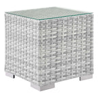 EEI-5449-LGR-NAV Convene 6-Piece Outdoor Patio Set by Modway