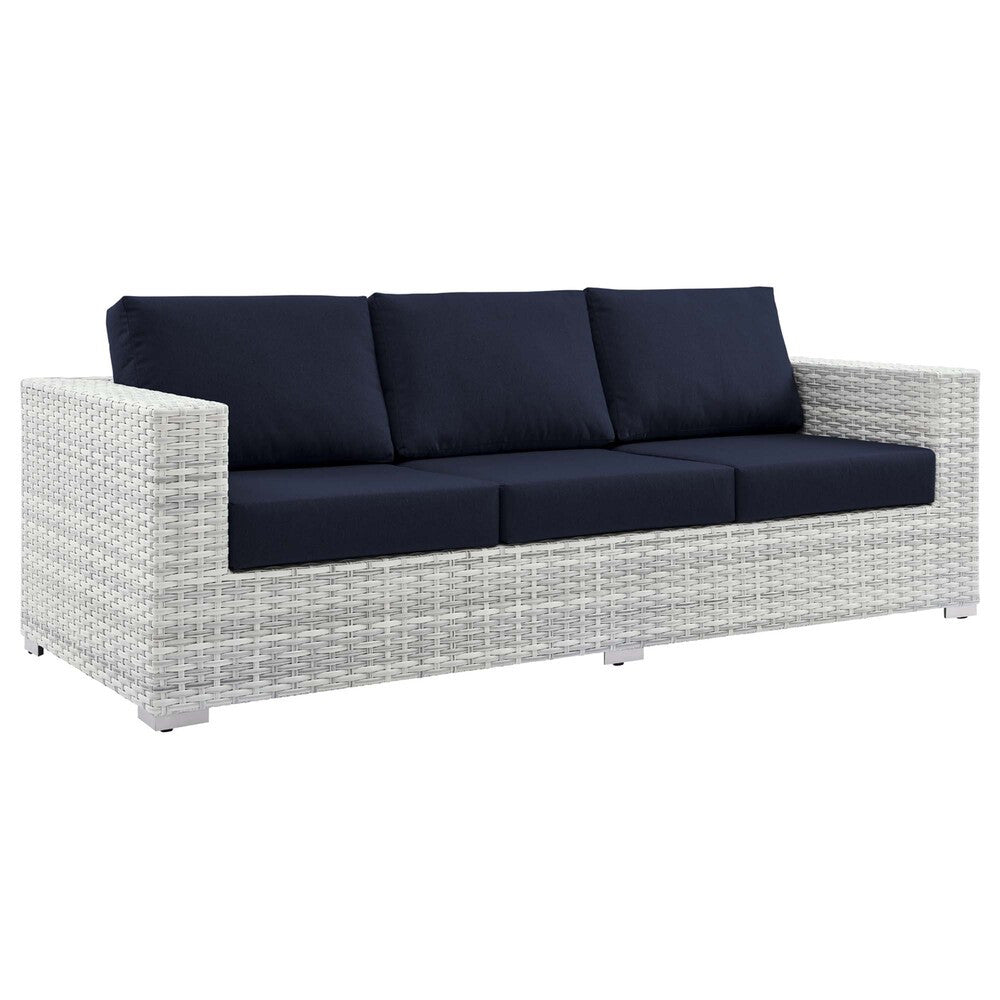 EEI-5449-LGR-NAV Convene 6-Piece Outdoor Patio Set by Modway