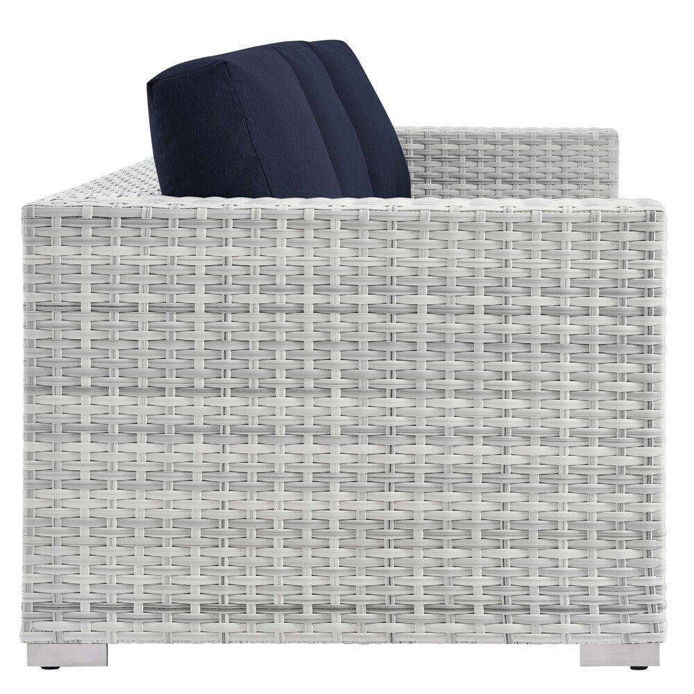 EEI-5449-LGR-NAV Convene 6-Piece Outdoor Patio Set by Modway