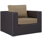 EEI-2157 Convene 7 Piece Outdoor Patio Sectional Set by Modway