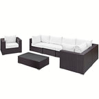 EEI-2157 Convene 7 Piece Outdoor Patio Sectional Set by Modway