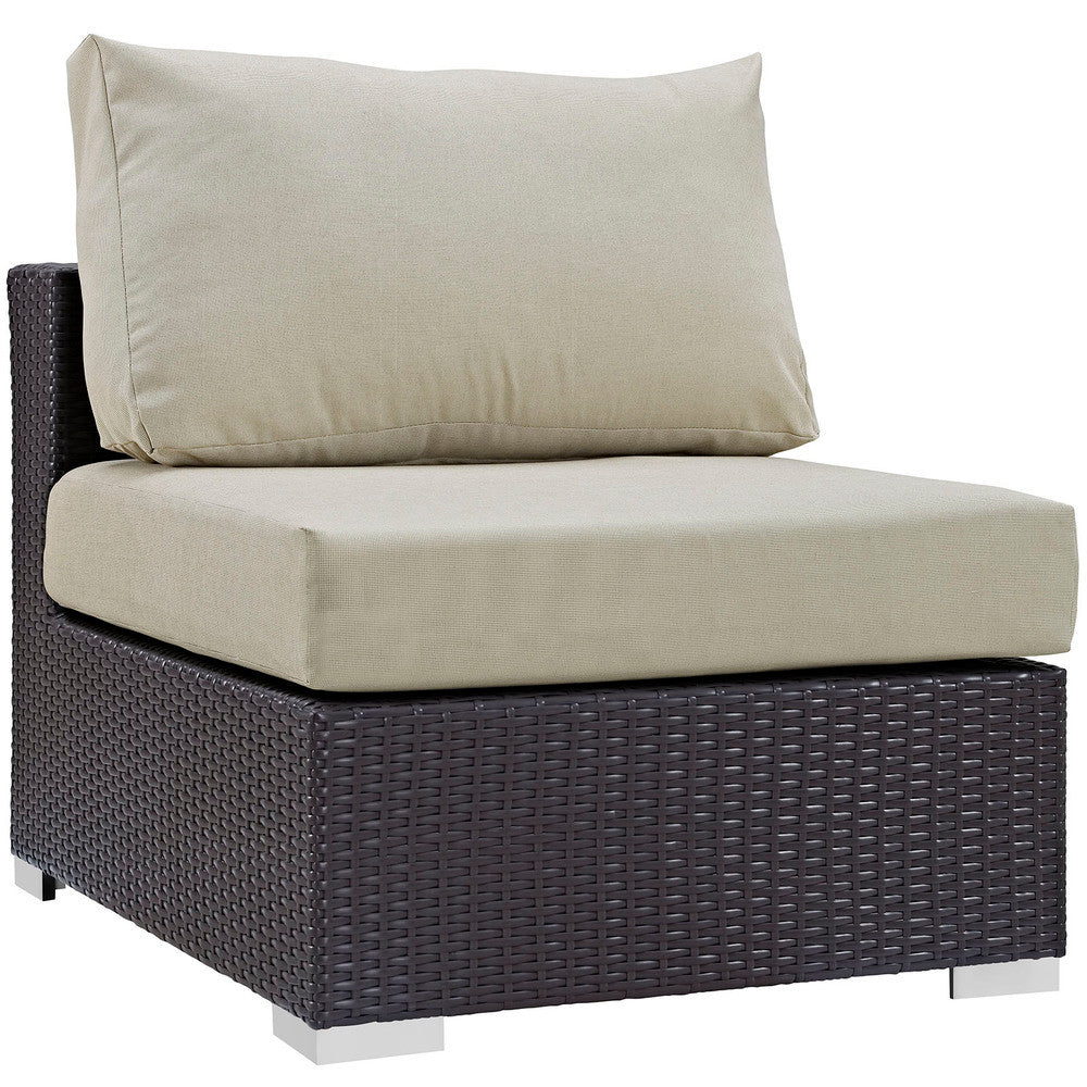 EEI-2203 Convene 8 Piece Outdoor Patio Sectional Set by Modway