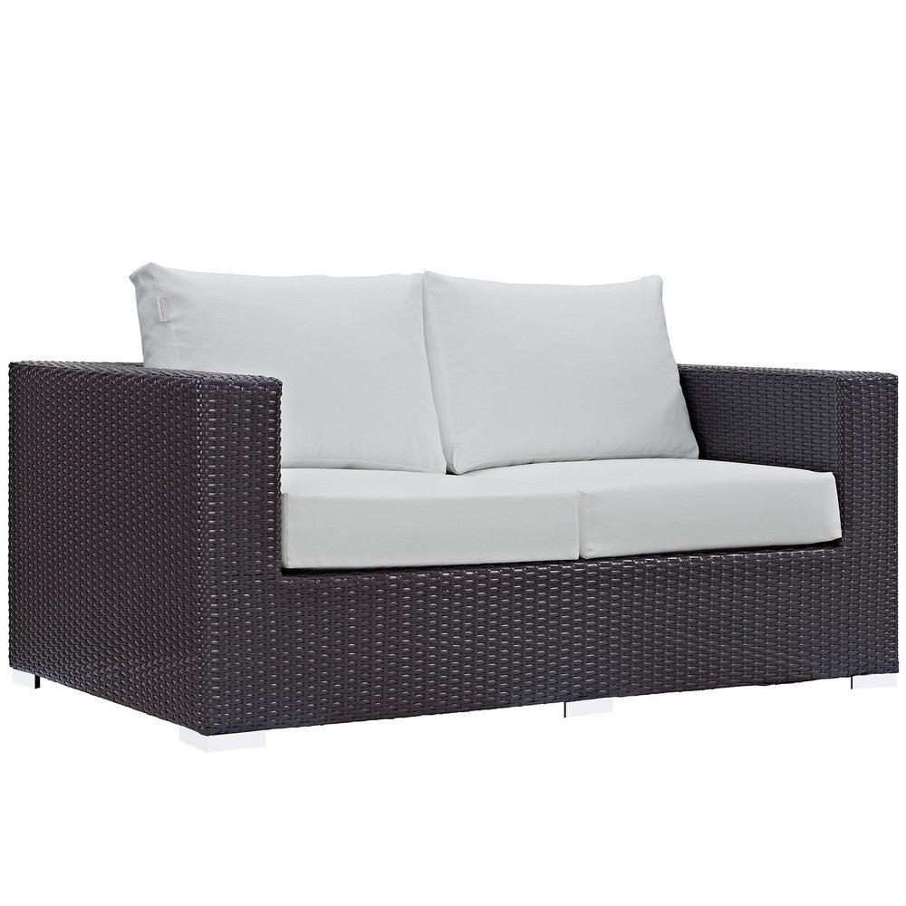 EEI-2159 Convene 8 Piece Outdoor Patio Sofa Set by Modway