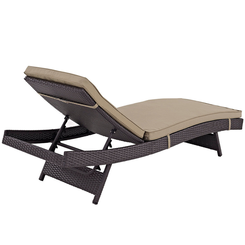 EEI-2179 Convene Outdoor Patio Chaise by Modway
