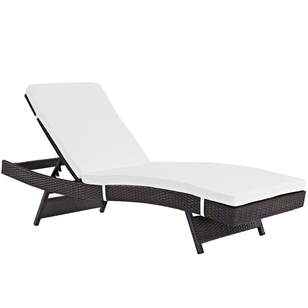 EEI-2429 Convene Outdoor Patio Chaise Set of 4 by Modway