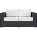 EEI-1907 Convene Outdoor Patio Loveseat by Modway